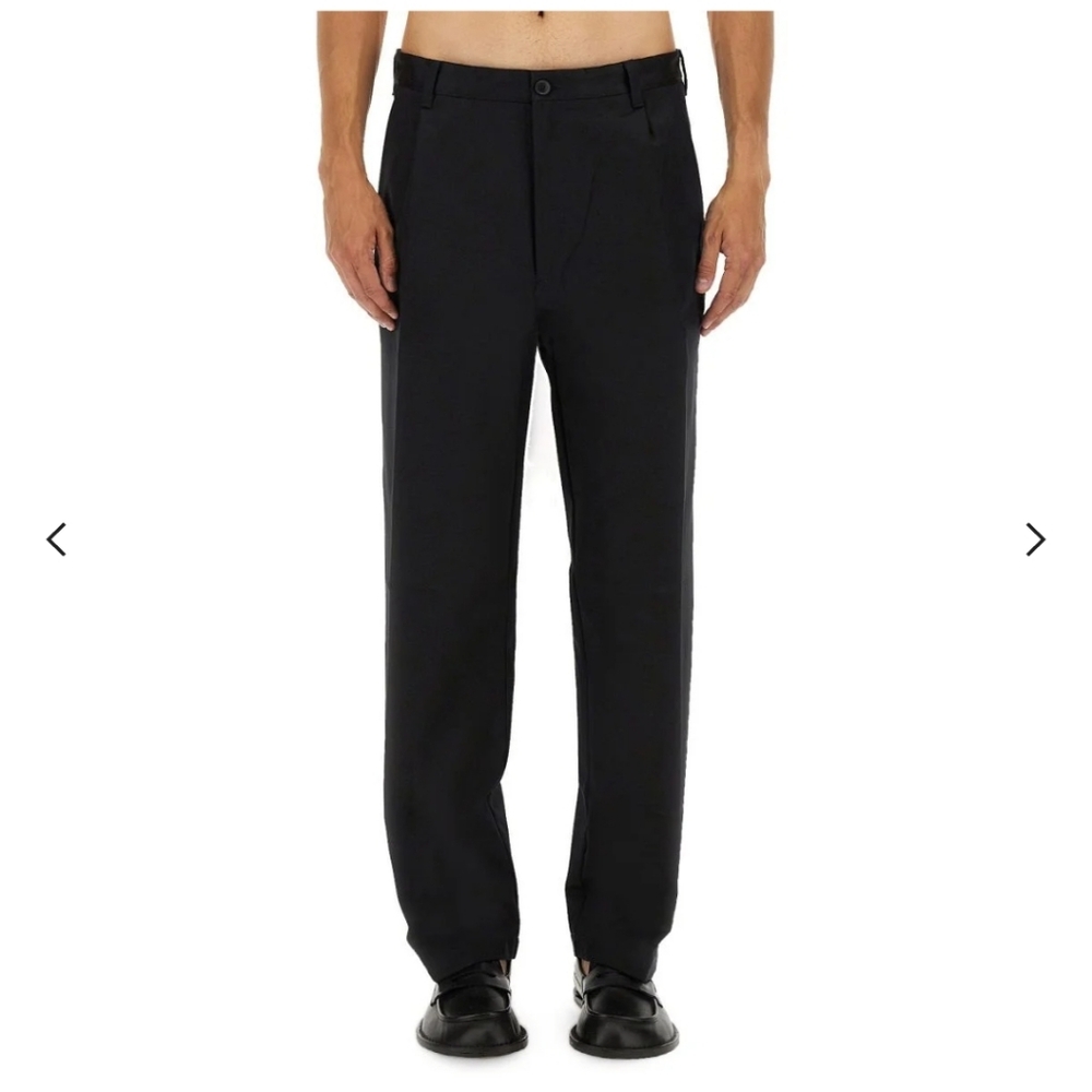 Hugo Boss Men's Classic Black Wool Trousers 36x34 New $400